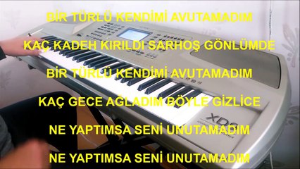 KAÇ KADEH KIRILDI KARAOKE