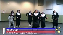 Zumba -  7 janvier 2017 - Agde soirée conviviale Sister Act