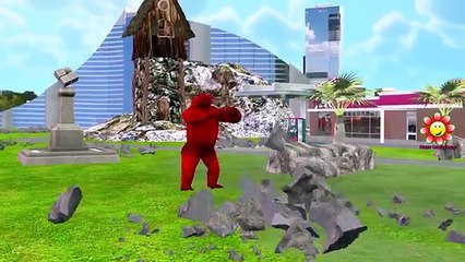 Spiderman Epic Boat Party | SuperHero Battle Spiderman Vs Gorilla | Finger Family Rhymes