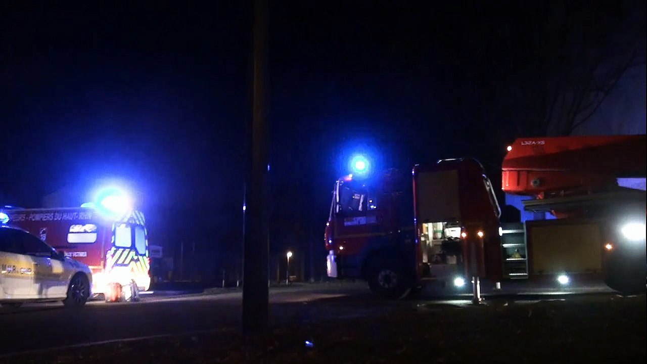 Violent incendie dans un foyer