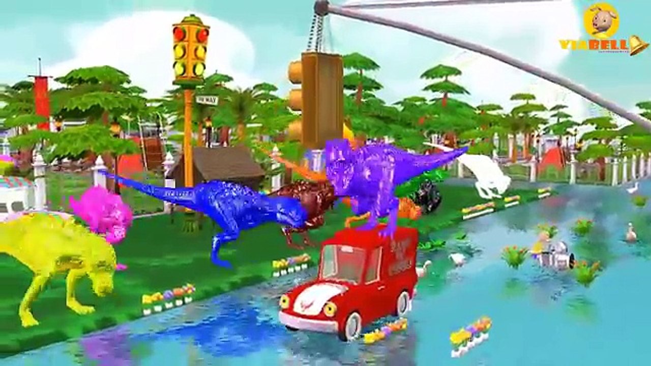 Little Baby Dinosaur Colors Songs for Children | Fun Learning Colors with Dinosaurs for Kids