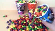 Skittles Surprise Eggs Cups Peppa Pig Minions Paw Patrol Frozen / Huevos Sorpresa