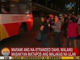 UB: Marami, na-stranded dahil walang masakyan matapos ang malakas na ulan kahapon