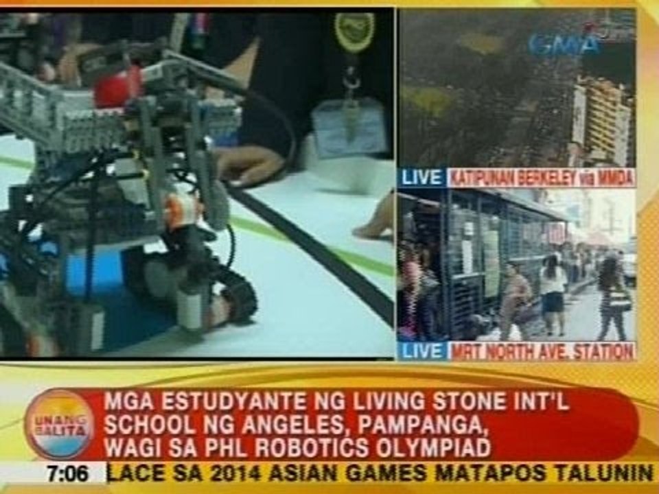 UB: Mga estudyante ng Living Stone Int'l School sa Angeles, Pampanga, wagi sa PHL Robotics Olympiad