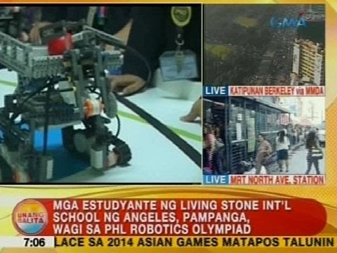 UB: Mga estudyante ng Living Stone Int'l School sa Angeles, Pampanga, wagi sa PHL Robotics Olympiad