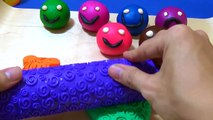 Learn Colors with Play Doh Surprise Eggs Inside Out Minions Frozen My Little Pony Mermaid, Spiderman