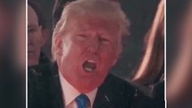 Donald Trump Awkwardly Sings and Dances At His Inauguration
