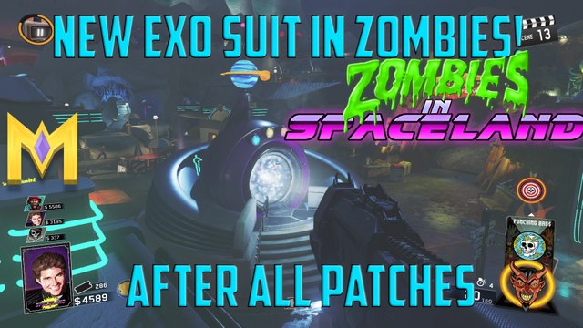 Zombies In Spaceland Glitches - AWESOME NEW Exo Suit Glitch - Exo Suit In Zombies Glitch