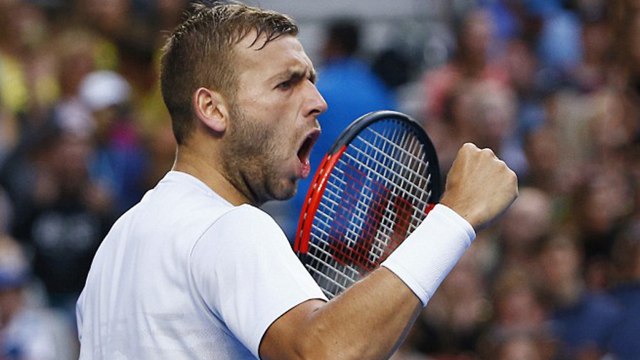 Dan Evans beats Bernard Tomic at Australian Open