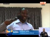 Le président de l'Assemblée Nationale Guillaume Soro rencontre les couches socio professionnelles