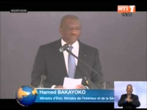 Le ministre d'Etat, ministre de l'intérieur et de la sécurité Hamed Bakayoko reçoit les voeux