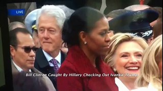 Bill Clinton Caught red handed by Hillary for Checking Out Ivanka Trump
