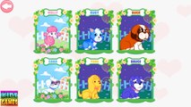 Animal Doctor Care. Puppies need your help. Care of Pets. Hospital. Kids Game App for toddlers.