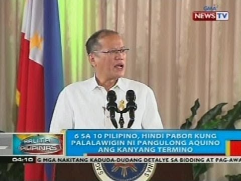 Pulse Asia: 6 sa 10 Pilipino, hindi pabor kung palalawigin ni PNoy ang kanyang termino