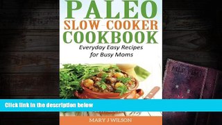 Audiobook  Paleo Slow Cooker Cookbook: Easy Everyday Recipes for Busy Moms Mary J Wilson For Kindle