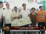 24Oras: VP Binay, handa raw harapin ang mga batikos sa kanya