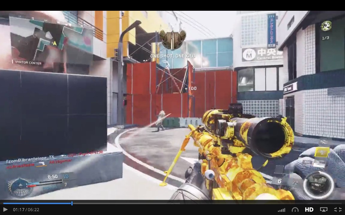 DARK SKY Camo Unlocked with Sniping Clinic! (CoD IW)