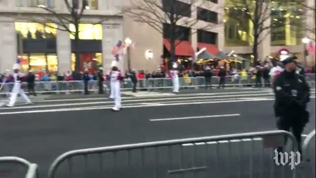 Talladega College Marching Band performs in inaugural parade