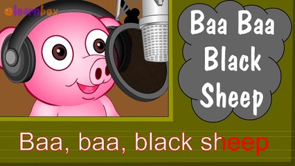 Baa Baa Black Sheep Nursery Rhyme & Animation Songs for Children