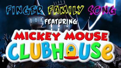 Skeleton Mickey Mouse Clubhouse and Monsters Friends Finger Family Song