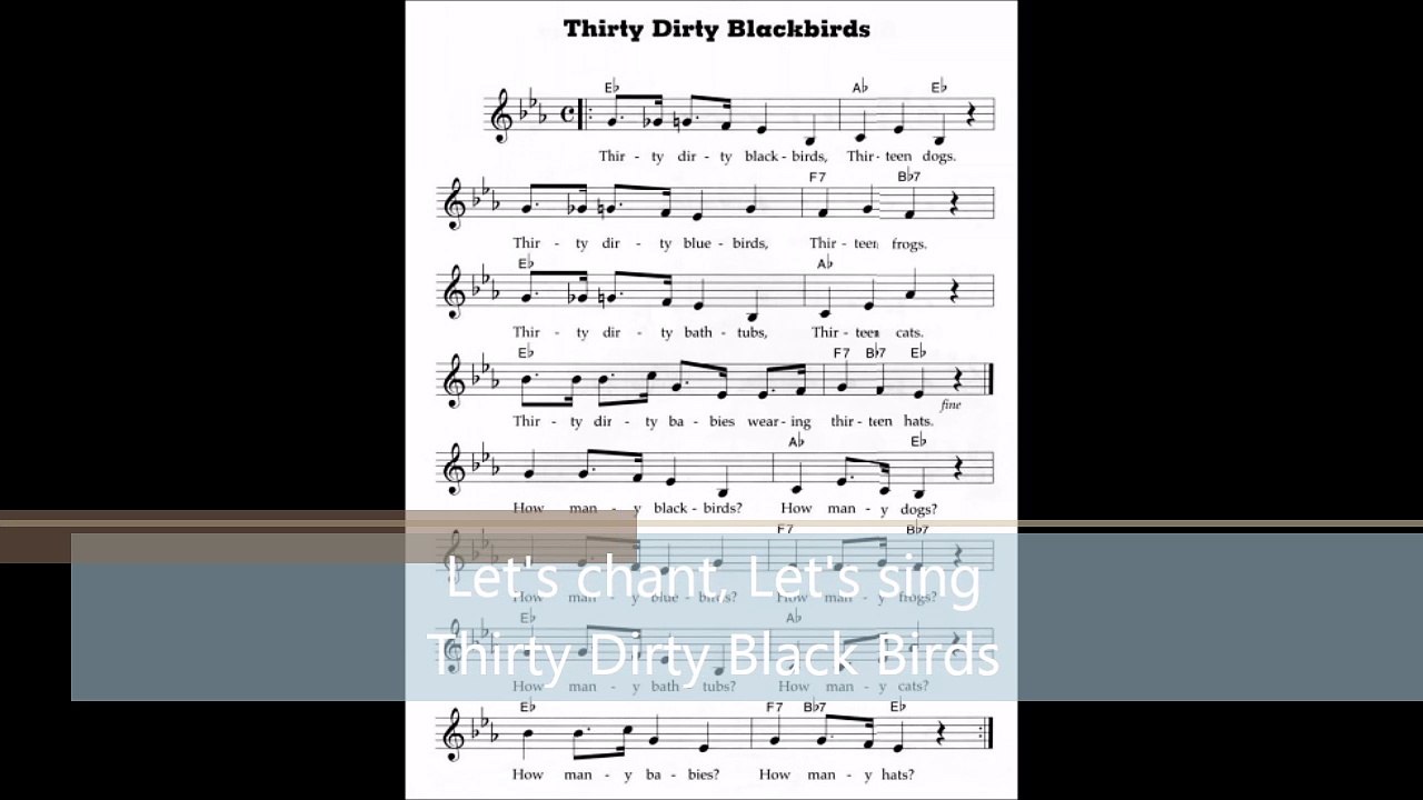 let's sing a song