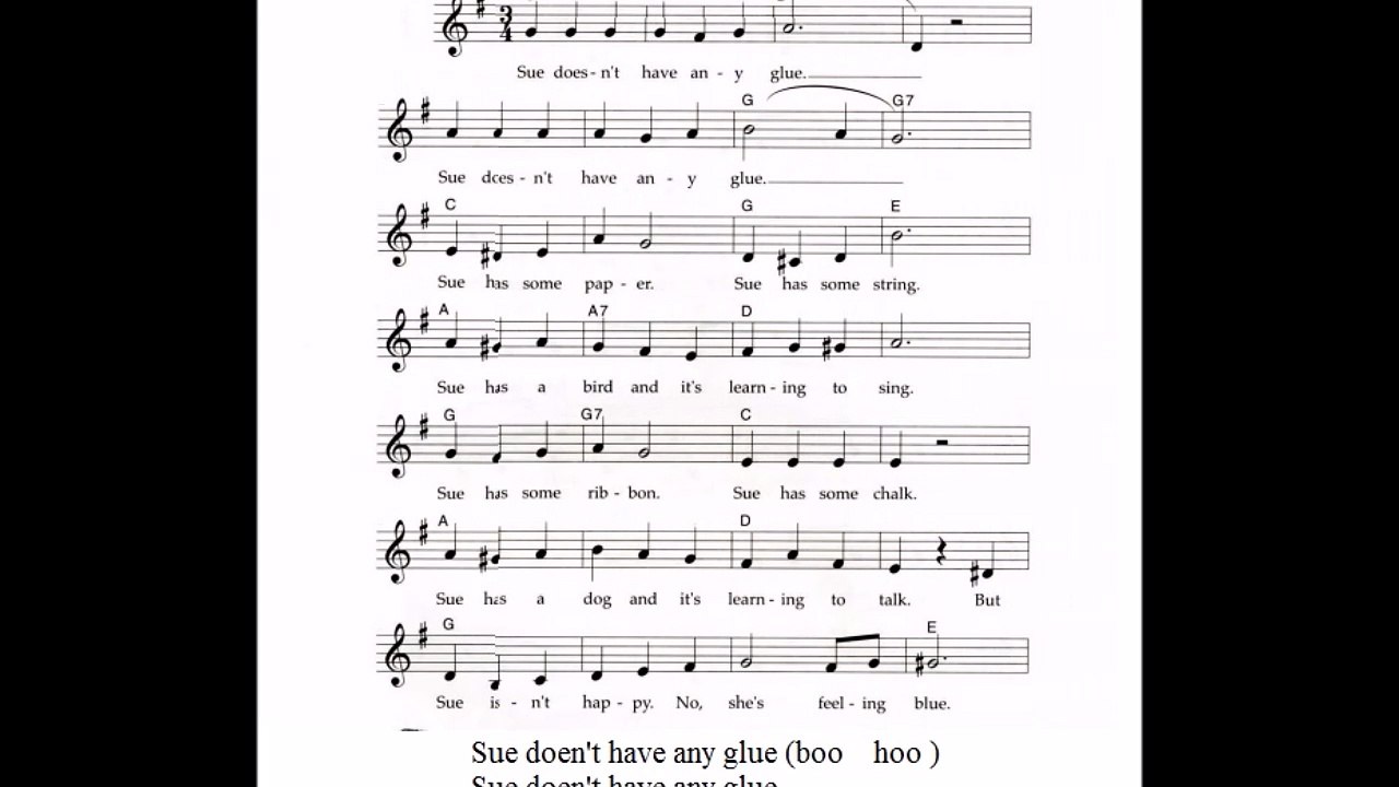 let's sing it