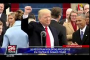 Las violentas protestas tras toma de mando de Donald Trump