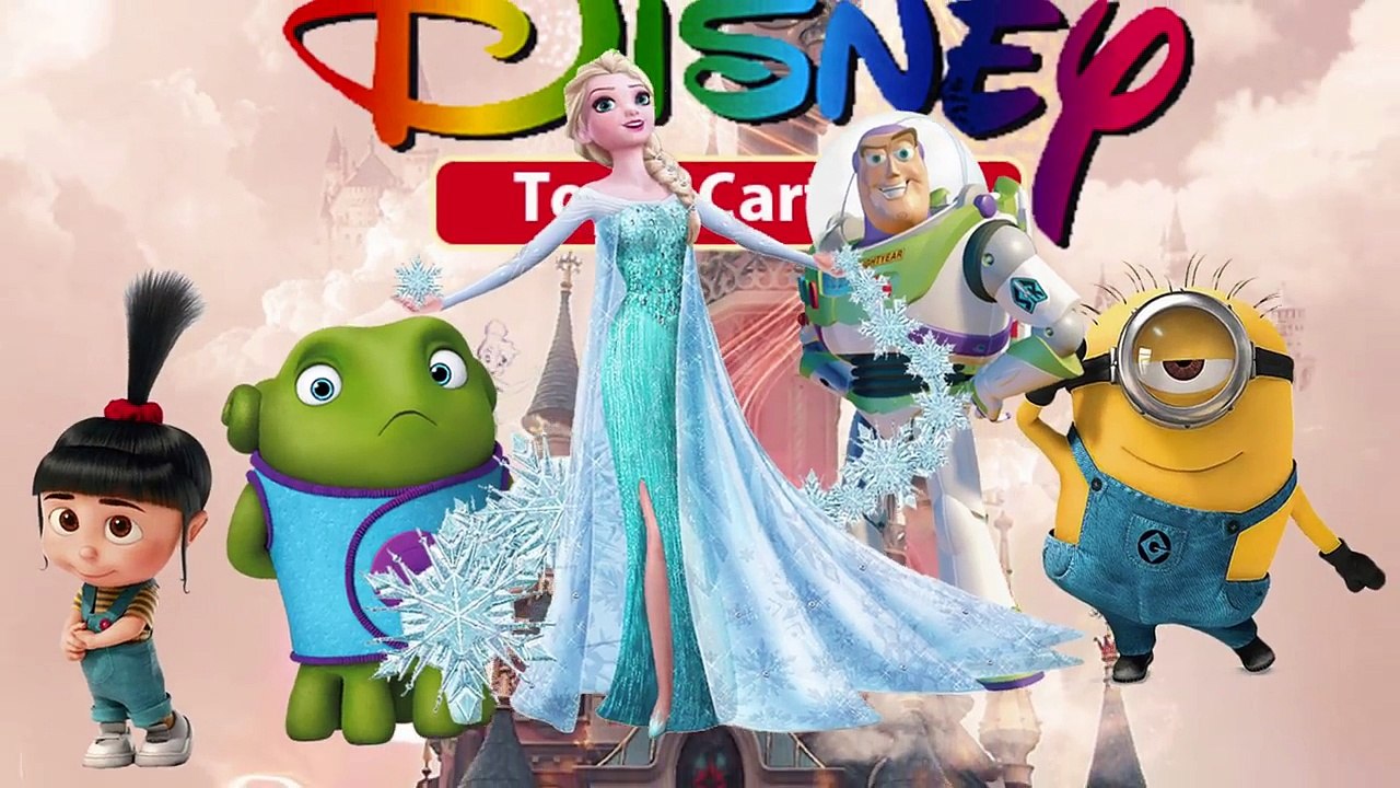 Disney Top 5 Cartoon new Finger Family | Nursery Rhyme for Children | 4K Video