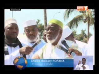 RTI - Odienné   réouverture de la grande mosquée par Le Cheick Boikary Fofana