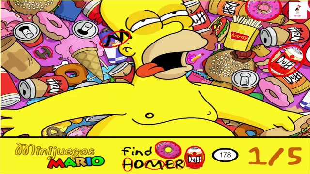 Find Homer Games | Homer Simpson | Game For Kids