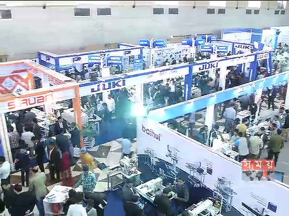 রাজধানীতে জমে উঠেছে পোশাক নির্মাণ সংশ্লিষ্ট মেলা