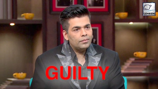 Karan Johar ADMITS His Guilt | Koffee With Karan Season 5