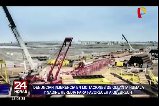 Denuncian injerencia en licitaciones de Humala y Heredia para favorecer a Odebrecht