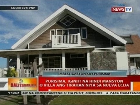 Purisima, iginiit na hindi mansyon o villa ang tirahan niya sa Nueva Ecija