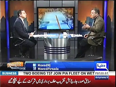 Moeed Pirzada made speechless Daniyal Aziz in live show