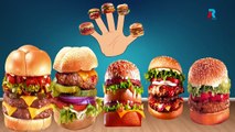 Burger Finger Family Nursery Rhymes For Children | Kids Finger Family Songs