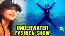 Sonakshi Sinha EXCITED For Underwater Rampwalk  Lakme Fashion Week 2017