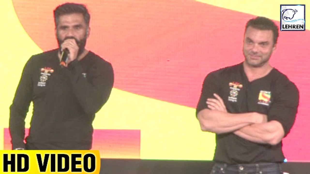 Suniel Shetty TALKS About Son Ahaan Shetty