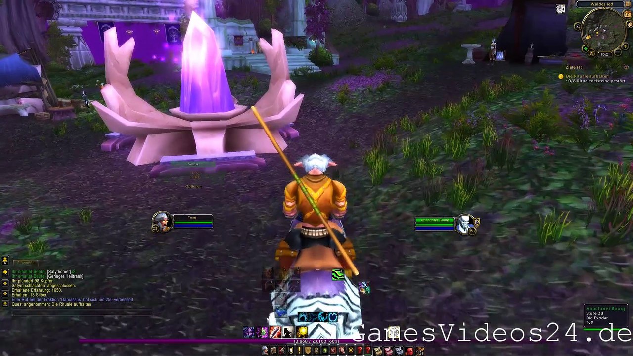 World of Warcraft Quest: Die Rituale aufhalten