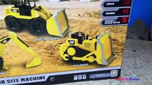 CAT JOB SITE MACHINES WHEEL LOADER - REMOTE CONTROLLED MIGHTY MACHINES - TRUCKS FOR KIDS