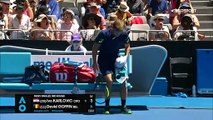 Avustralya Açık: David Goffin - Ivo Karlovic (Özet)