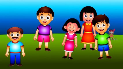 Finger Family Nursery Rhyme | Finger Family Rhymes in 3D | Finger Family Song for Children Kids