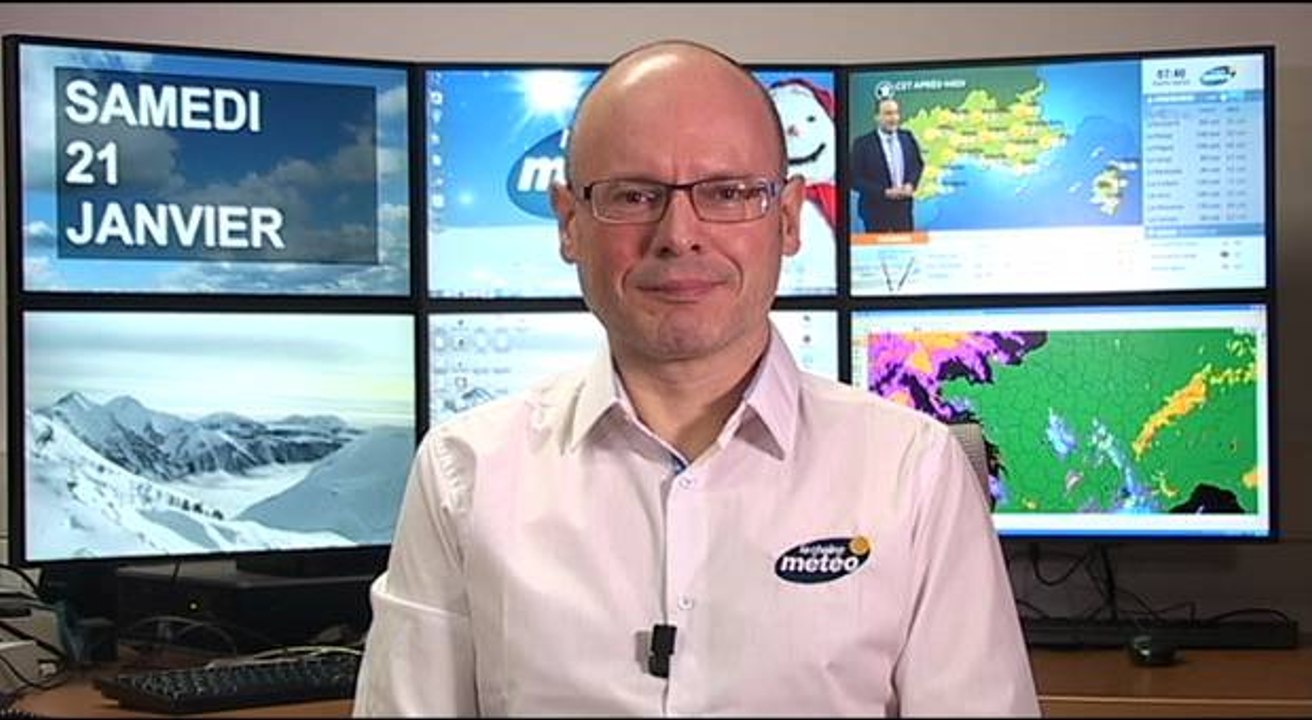 Briefing météo : grand froid au nord, intempéries au sud-est