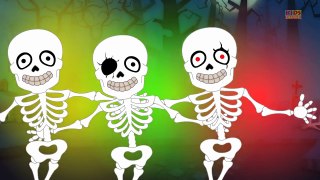 Five Little Skeletons _ Nursery Rhymes For Kids, Children And Babies-T8MpvT6odYQ