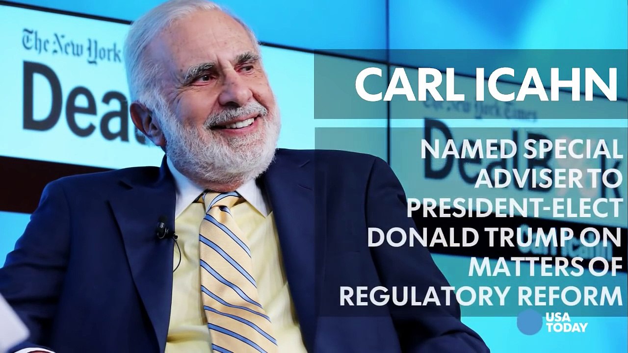 Wall Street maven Carl Icahn's given surprising roll by Trump-Wy2JoU3U76A
