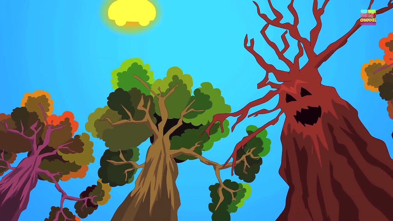 Little Red Car In The Scary Woods _ Car Rhymes And Songs For Children-PFT8Rzalft8