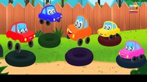 Little Red Car Rhymes - Five Little Babies _ Nursery Rhyme _ Funny Car Video-79bcZZrZhQs