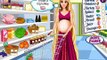 Frozen Pregnant Princess Rapunzel Food Shopping - Frozen videos games for kids