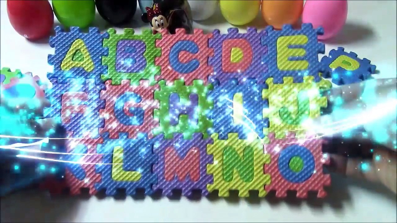 ALPHABET (ABC) PUZZLE MATS | Kids Learn Full Alphabet From A To Z With Puzzle Mats Toys