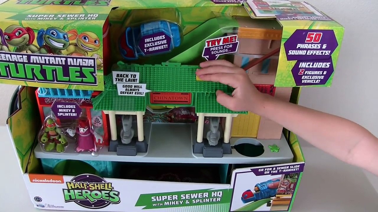 Teenage Mutant Ninja Turtles Super Sewer Headquarters-bzQTorsZlKE